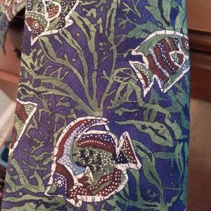 NECKTIE - "ANGELFISH" TANGO by Max Raab. Unusual from this maker, BOLD!